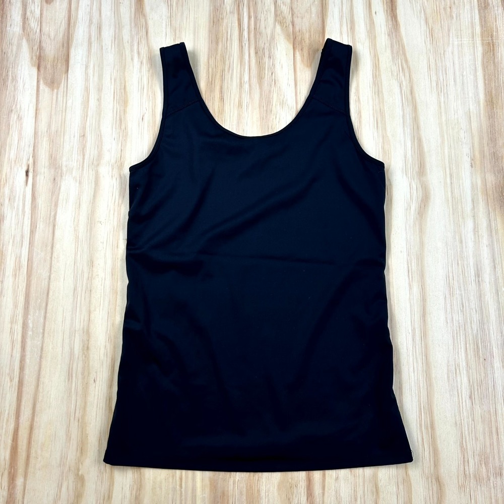 TomboyX Tank Top Womens XL Navy‎ Blue Stretch Scoop Neck Workout Yoga Gym Wear